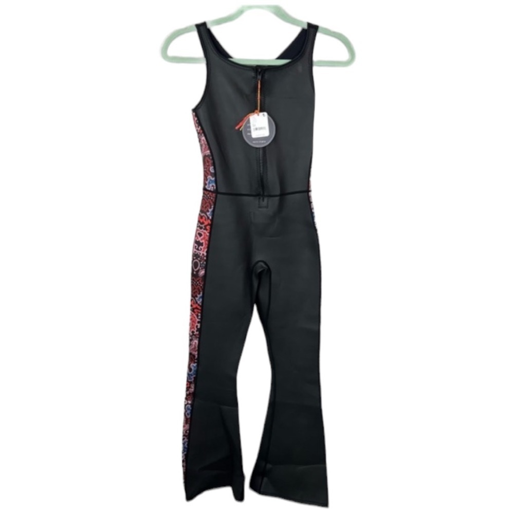 Free People Black Floral One Piece Swimsuit - Picture 6 of 14